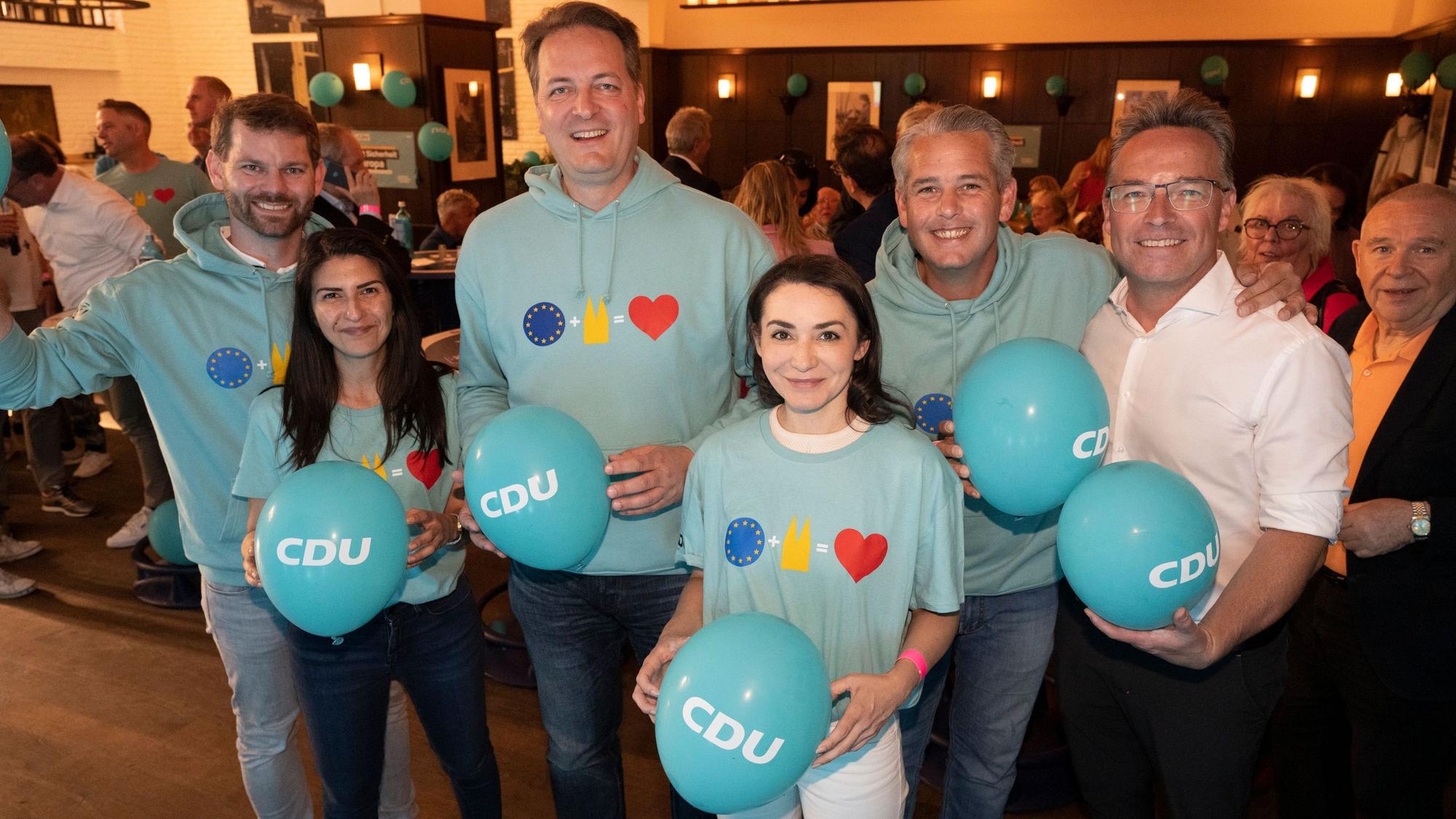 Die CDU um ihren Vorsitzenden Karl Mandl.