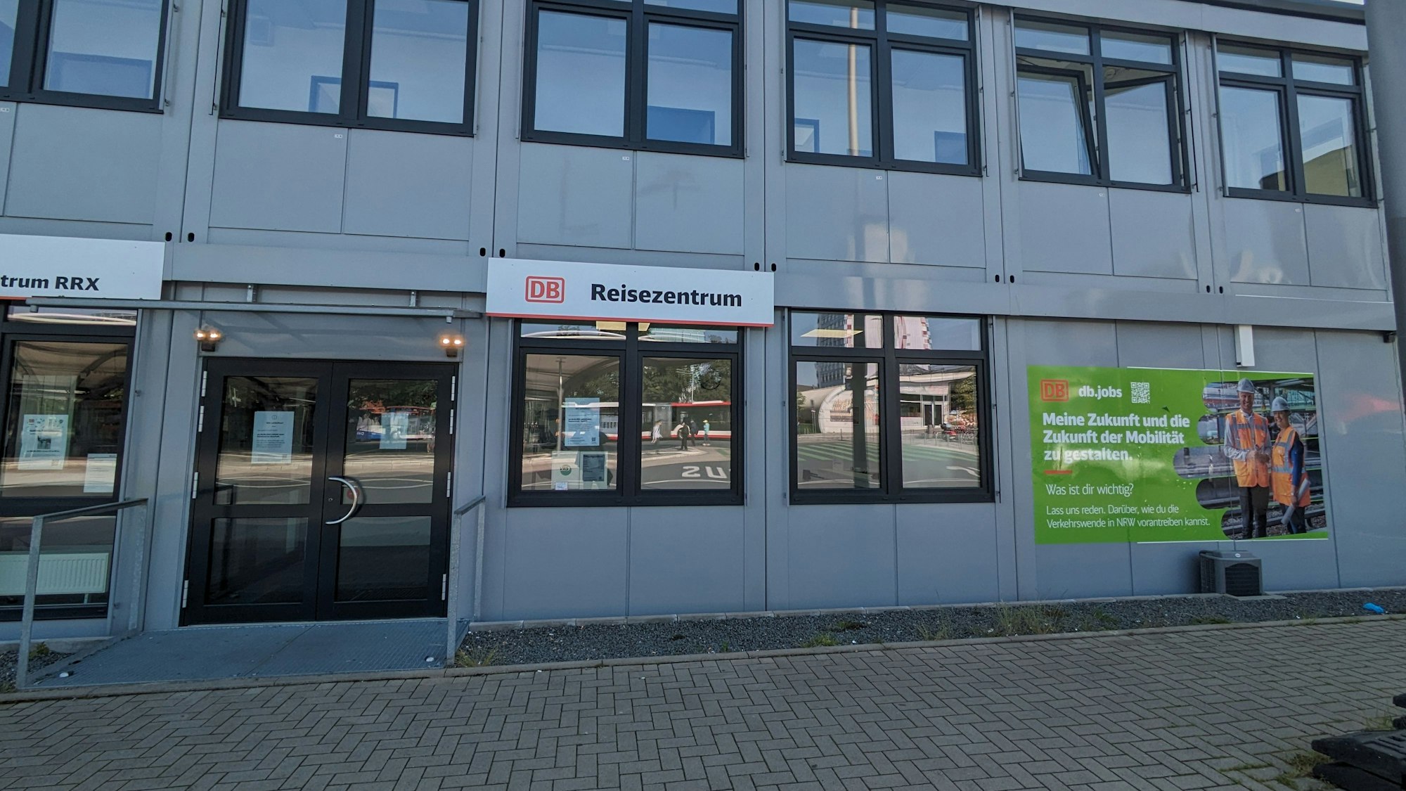 Das Reisezentrum am Bahnhof Leverkusen Mitte