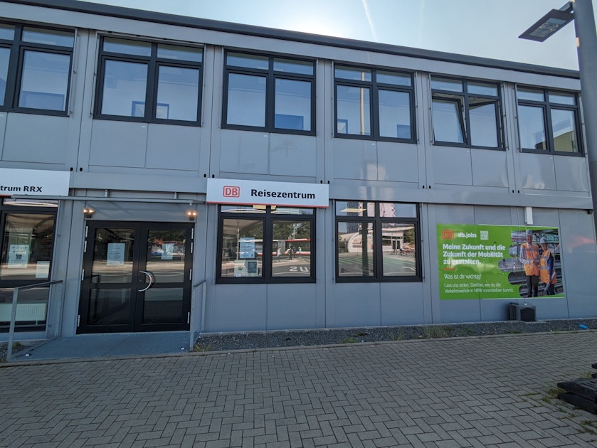 Leverkusen Reisezentrum am Bahnhof Mitte schließt bald endgültig