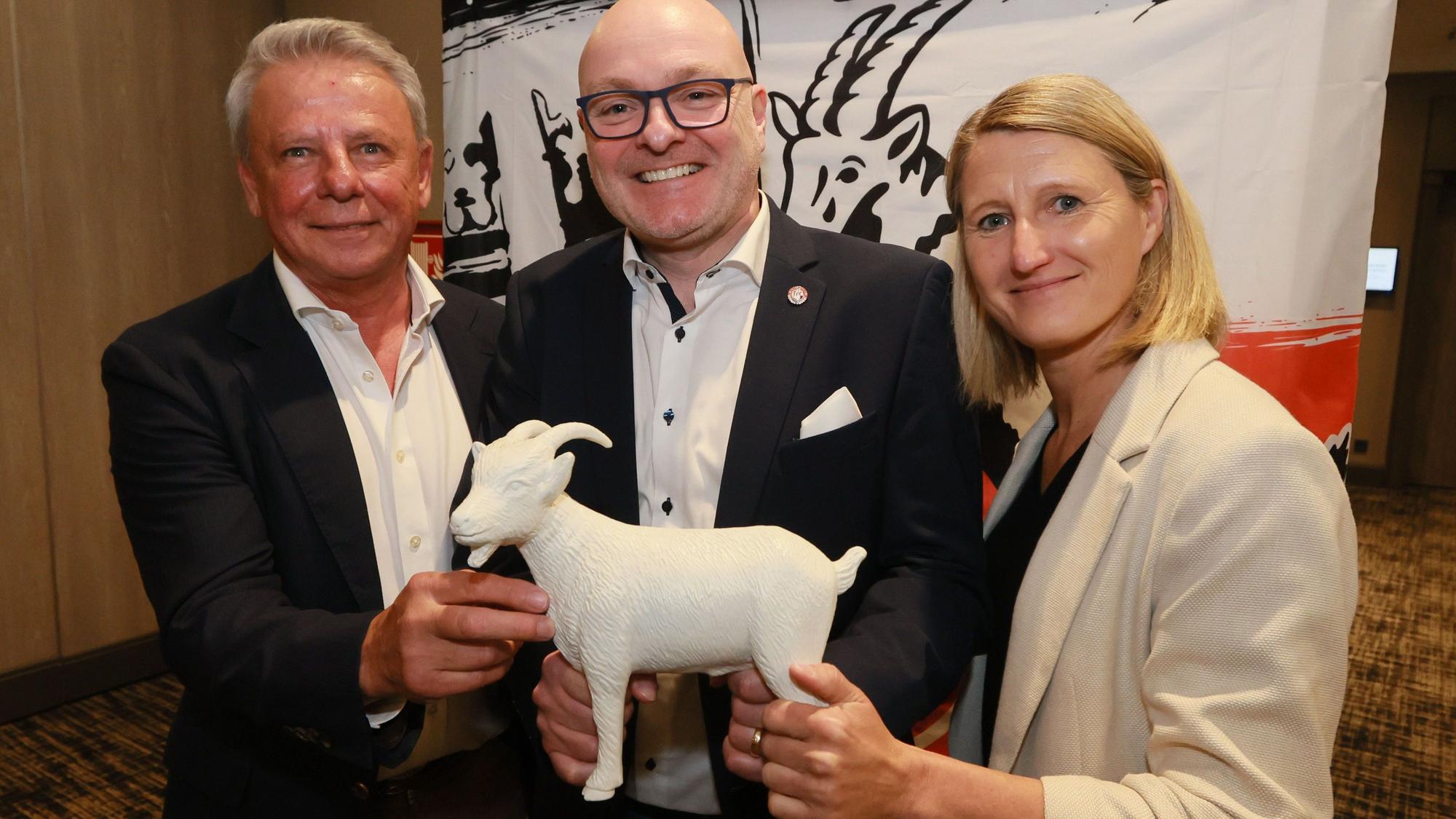 Das Team „FC-Zukunft“ mit Dieter Prestin, Stefan Jung und Sonja Fuss (v.l.)