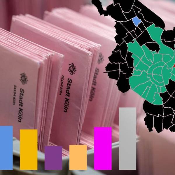 Die Ergebnisse der Europawahl in Köln.