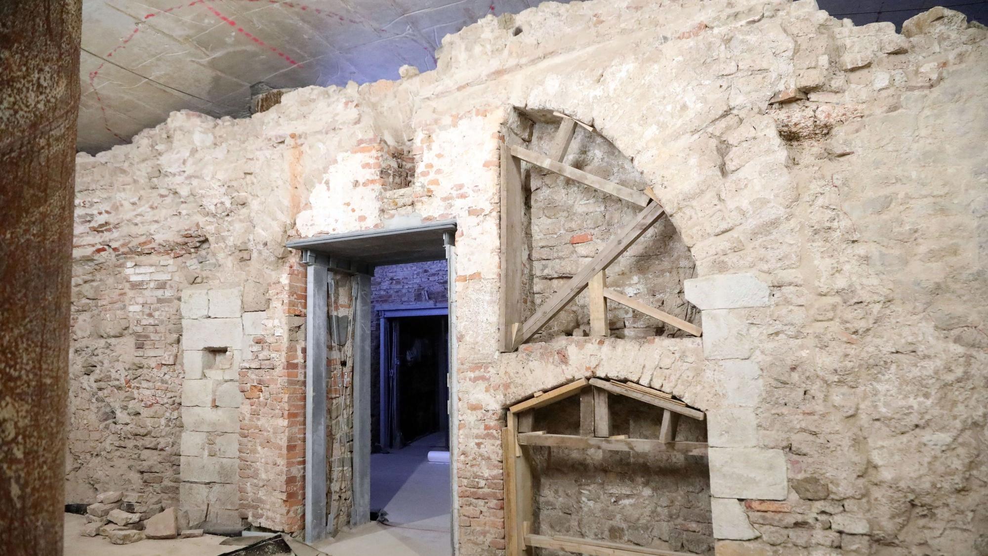 So sieht es unterirdisch im Miqua aus – archäologische Funde werden sichergestellt.