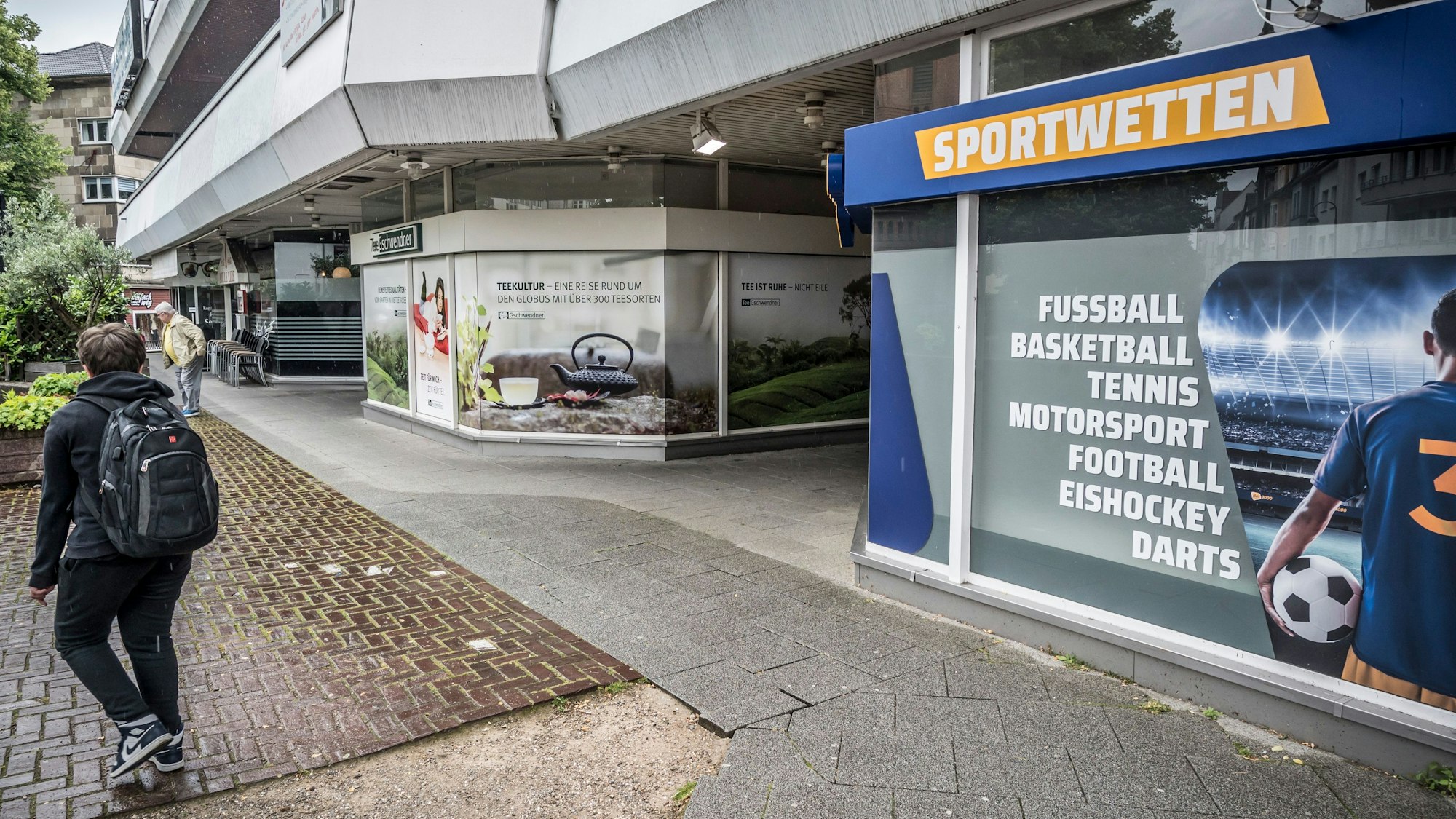 Eine wettanahmestelle in der City B, dort und in vielen anderen Straßen wird jetzt der bebauungsplan geändert. Foto: Ralf Krieger