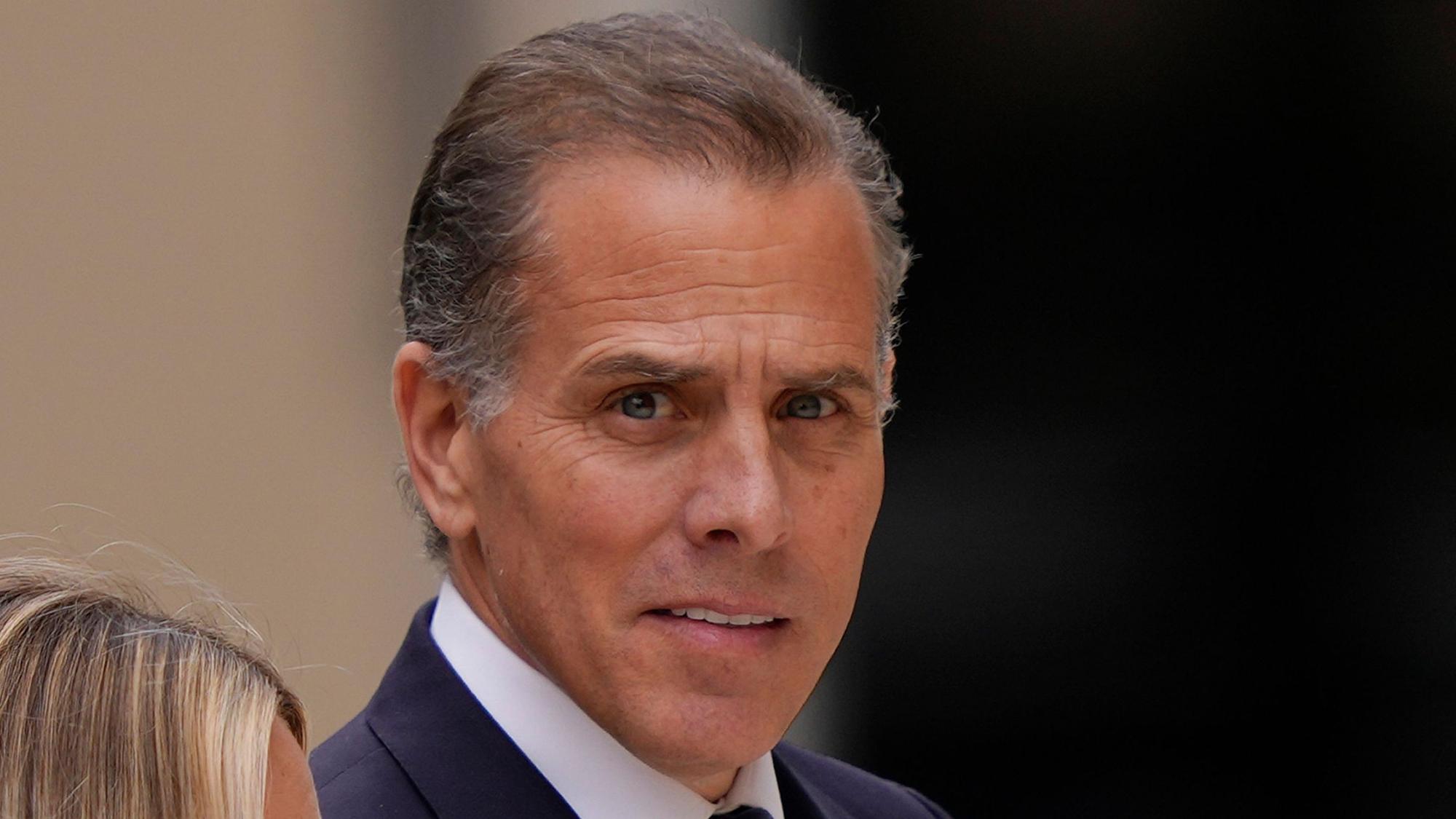Hunter Biden, Sohn von US-Präsident Joe Biden, vor dem Gerichtsgebäude in Wilmington, Delaware.