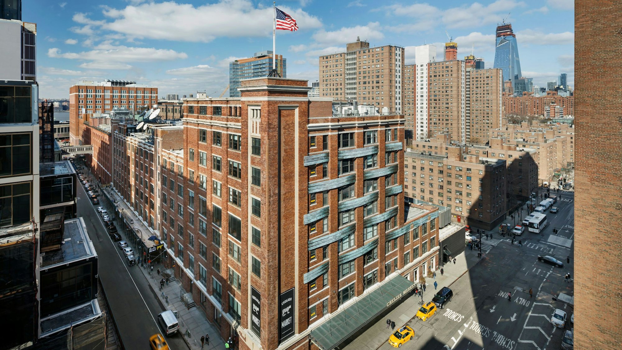 Blick auf den Chelsea Market.