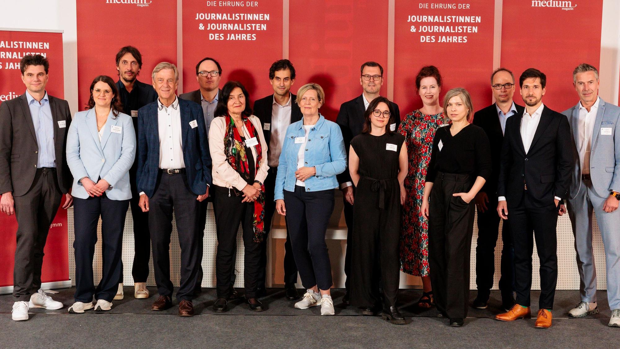 Preisverleihung „Journalistinnen und Journalisten des Jahres 2023“ in Berlin