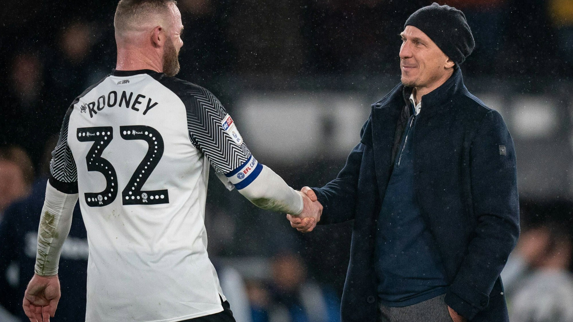 In seiner Zeit als Trainer des FC Barnsley traf Gerhard Struber auch auf Superstar Wayne Rooney, damals Spielertrainer bei Derby County.