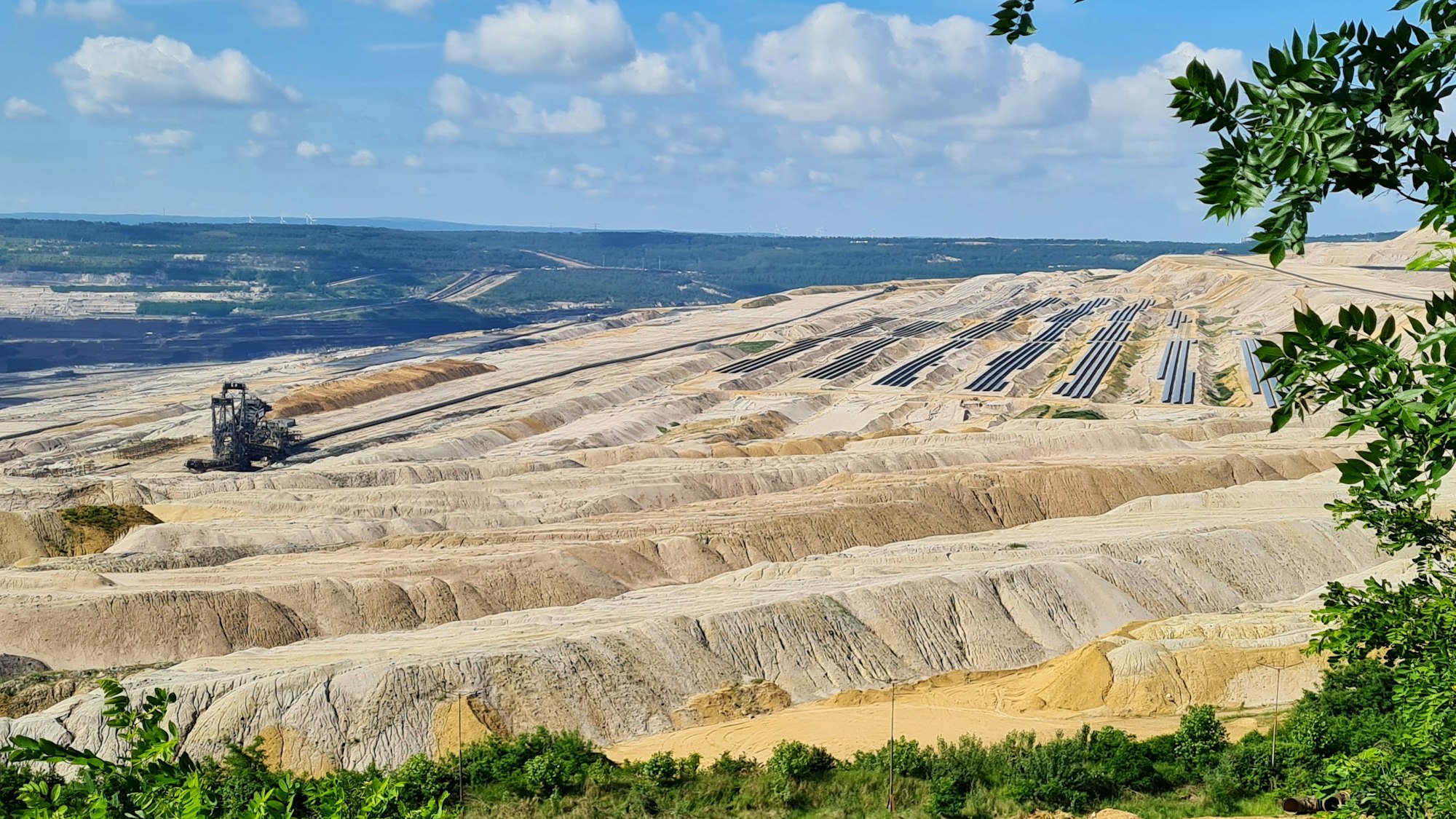 Der Tagebau Hambach.