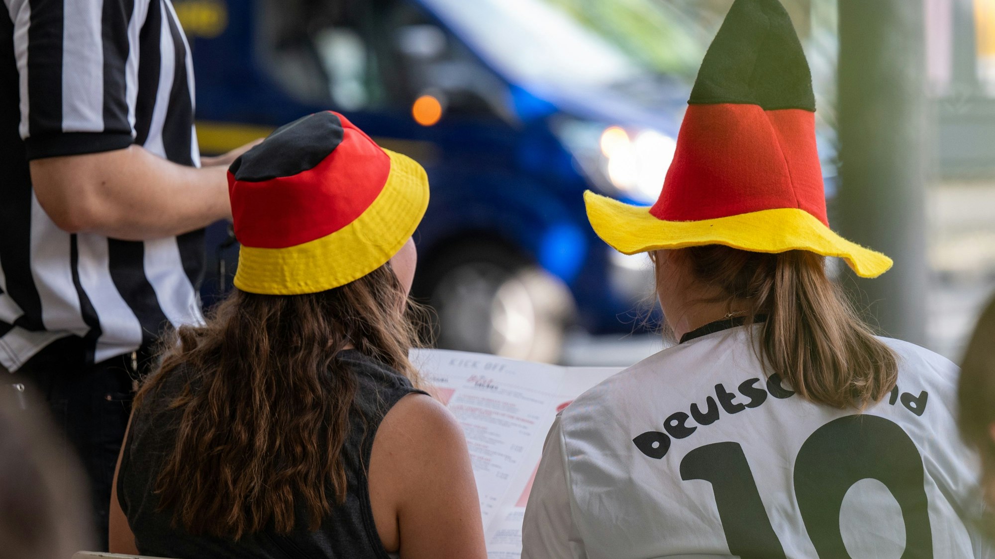 Deutschland-Fans in Köln – hier bei der Fußball-Weltmeisterschaft der Frauen 2022. (Archivbild)