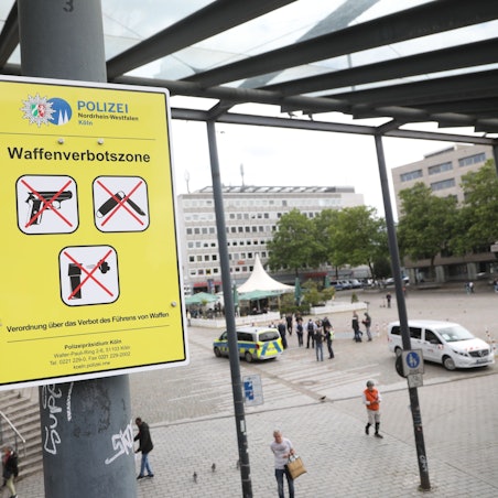 Der Wiener Platz ist seit dem 12. Juni Waffenverbotszone.