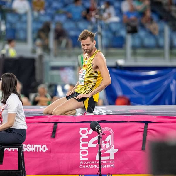 Mateusz PRZYBYLKO TSV Bayer 04 Leverkusen, GERMANY, High Jump Men, Hochsprung Maenner ITA, Leichtathletik, Athletics, European Athletics Championships Rome 24, Leichtathletik Europameisterschaften, 11.06.2024, ITA, Leichtathletik, Athletics, European Athletics Championships Rome 24, Leichtathletik Europameisterschaften, 11.06.2024, Rome *** Mateusz PRZYBYLKO TSV Bayer 04 Leverkusen, GERMANY , High Jump Men, High Jump Maenner ITA, Leichtathletik, Athletics, European Athletics Championships Rome 24, Leichtathletik Europameisterschaften, 11 06 2024, ITA, Leichtathletik, Athletics, European Athletics Championships Rome 24, Leichtathletik Europameisterschaften, 11 06 2024, Rome Copyright: xJanxPapenfussx EP_JPS
