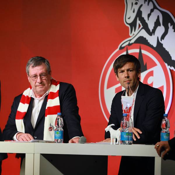 Christian Keller, Werner Wolf und Carsten Wettich am Mittwochabend im Coloneum in Ossendorf.
