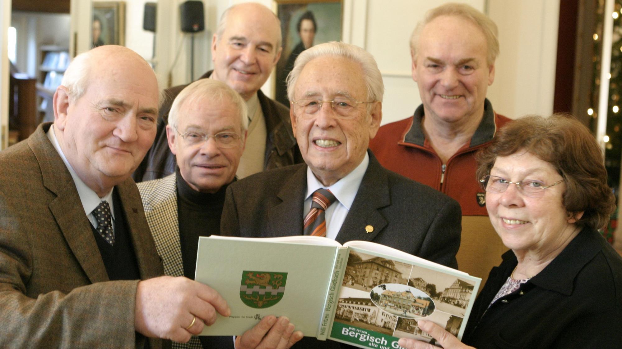 Buchvorstellung Willi Fritzen in der Villa Zanders Willi.