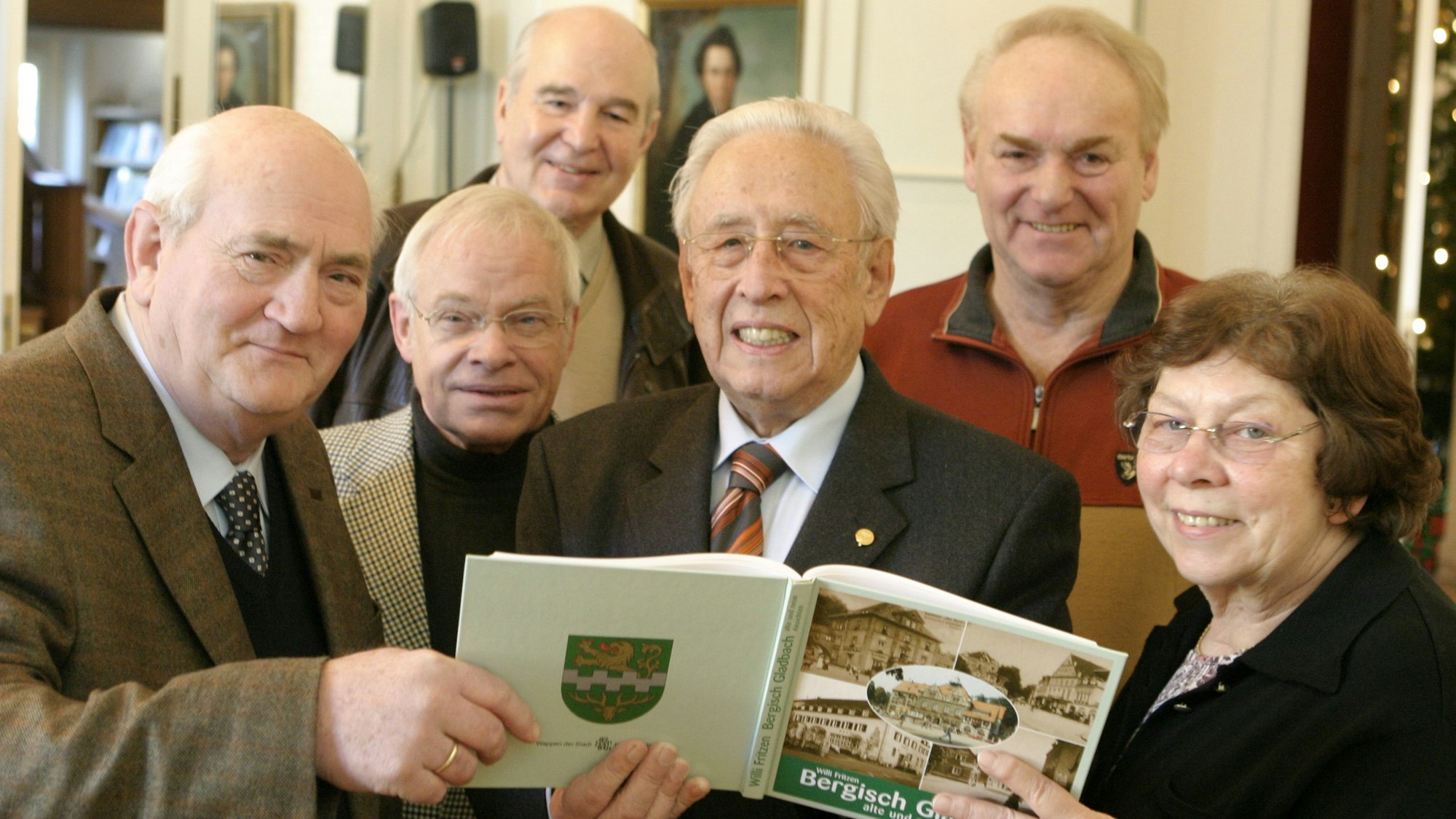 Buchvorstellung Willi Fritzen in der Villa Zanders Willi.