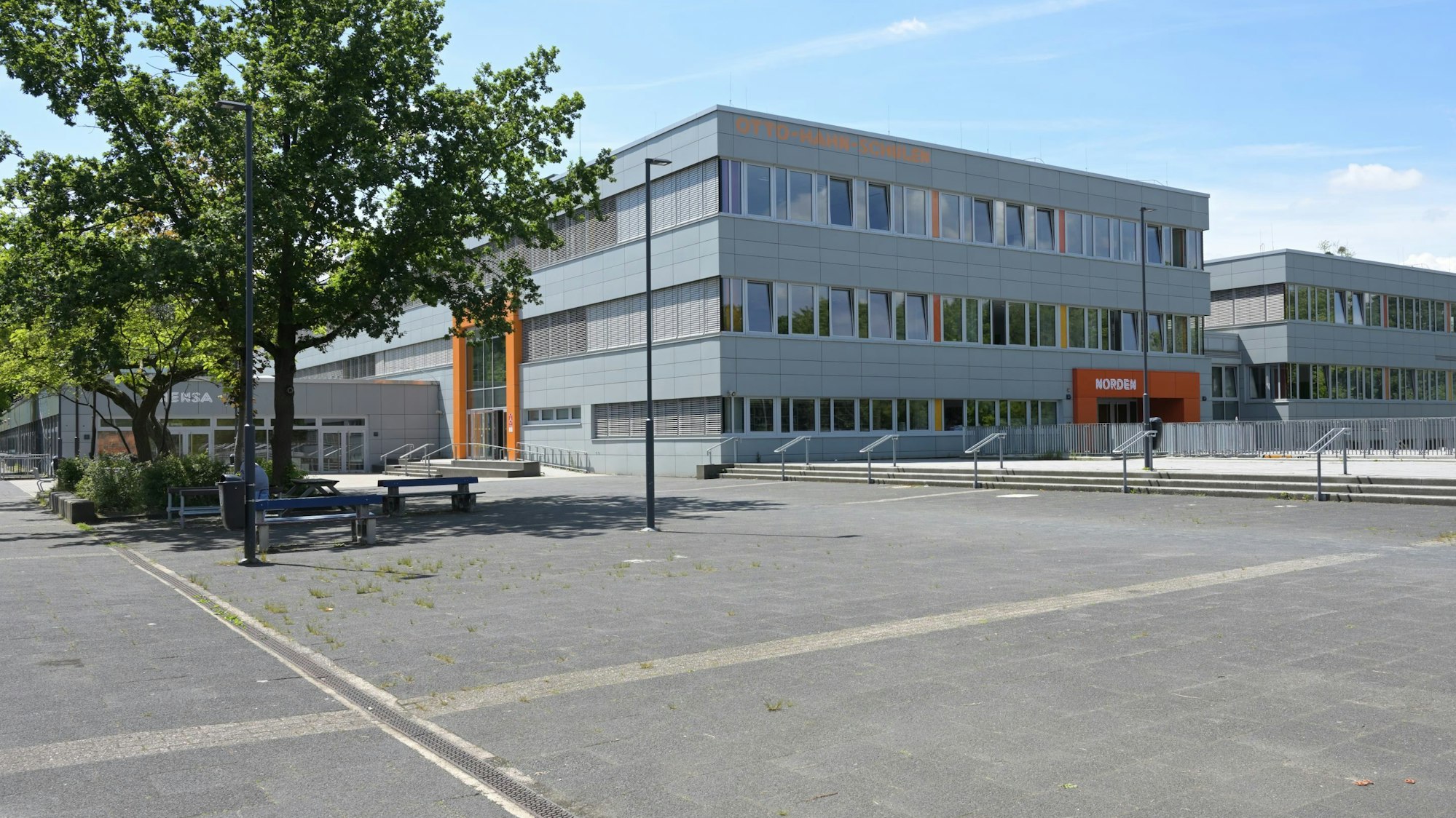 Das Otto-Hahn-Schulzentrum.