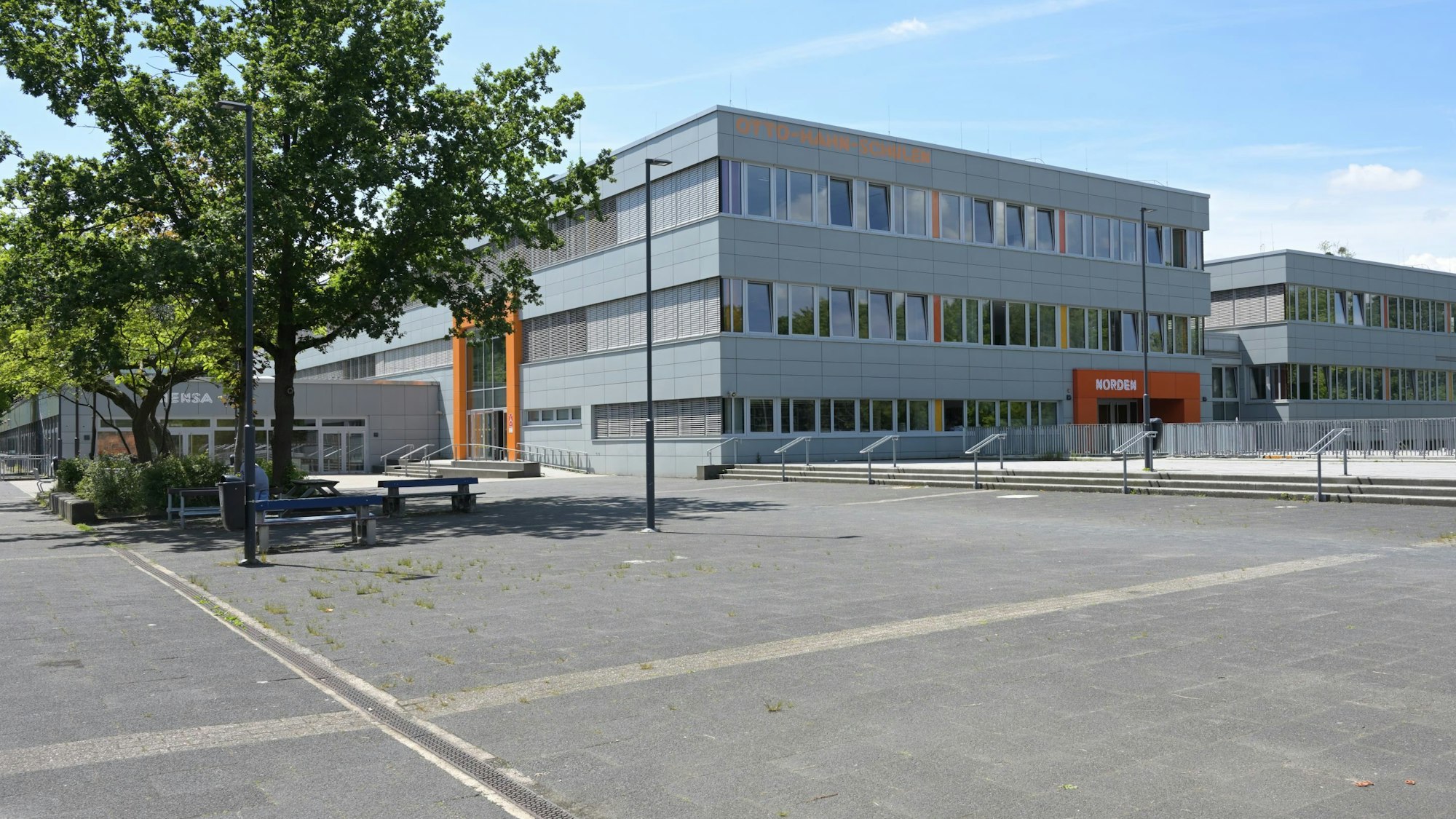 Das Otto-Hahn-Schulzentrum.
