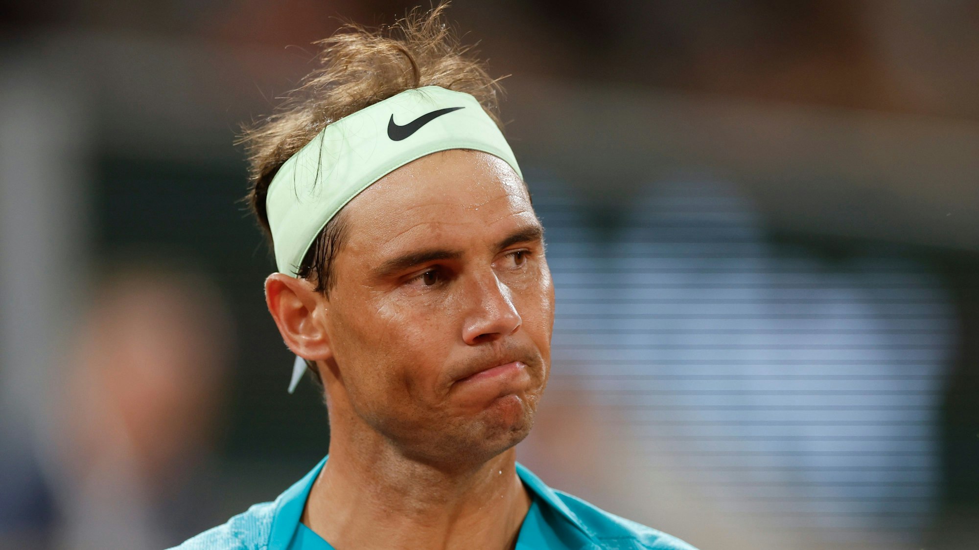 Rafael Nadal guckt frustriert