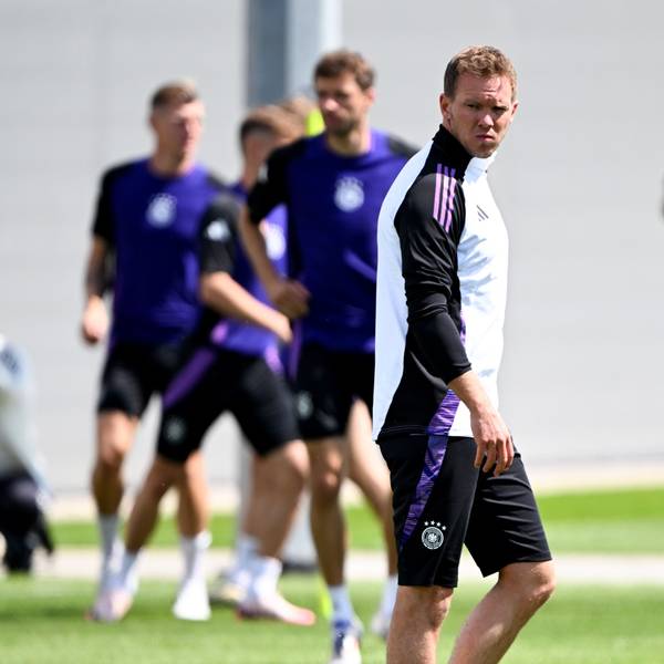 Zu sehen ist Bundestrainer Julian Nagelsmann.