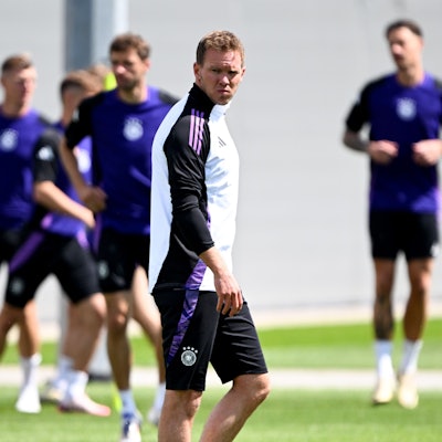 Zu sehen ist Bundestrainer Julian Nagelsmann.