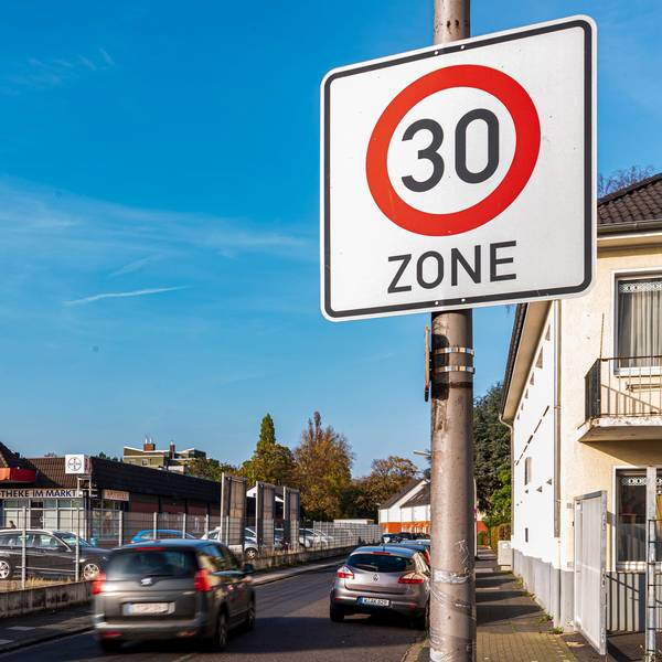 Tempo-30-Zone in Niehl (Archivbild)