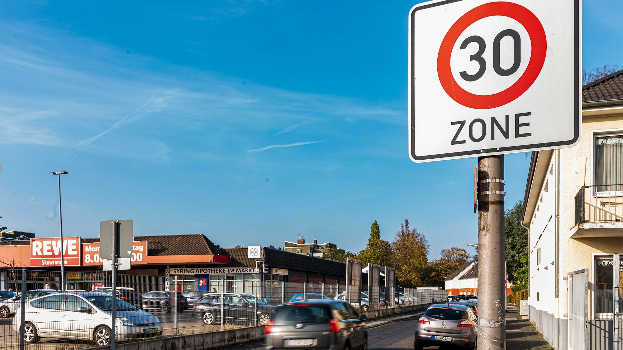 Tempo-30-Zone in Niehl (Archivbild)