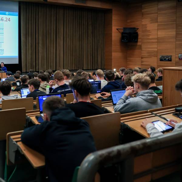 Ansichten der Spoho-Köln, Sporthochschule Köln.
Im Bild der Hörsaal I.
Foto: Michael Bause