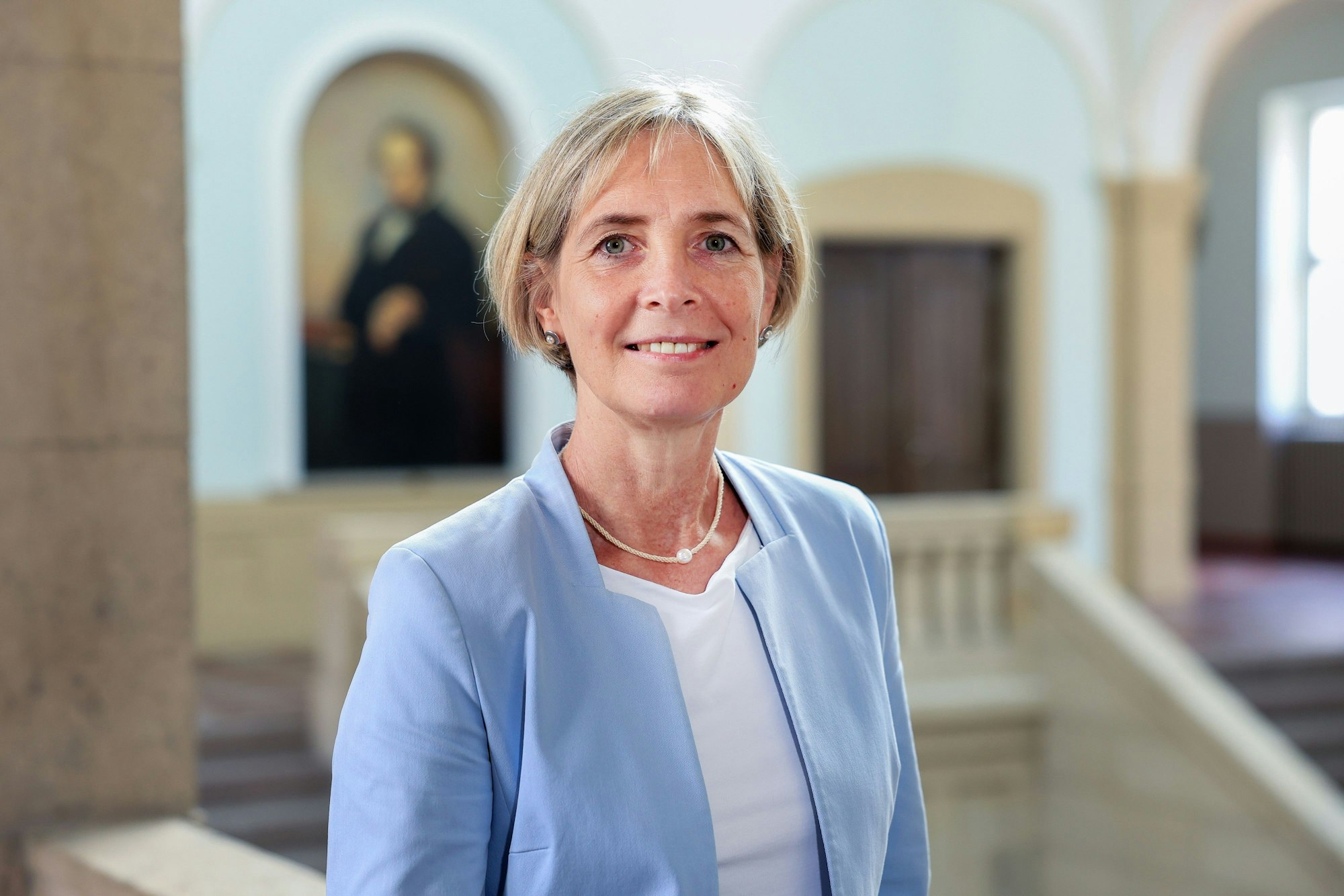 Sylvia Heuchemer im Hauptgebäude der TH Köln an der Claudiusstraße 1 in der Südstadt.