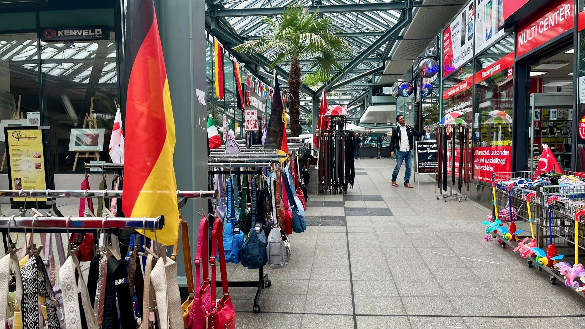 Blick in Einkaufspassage