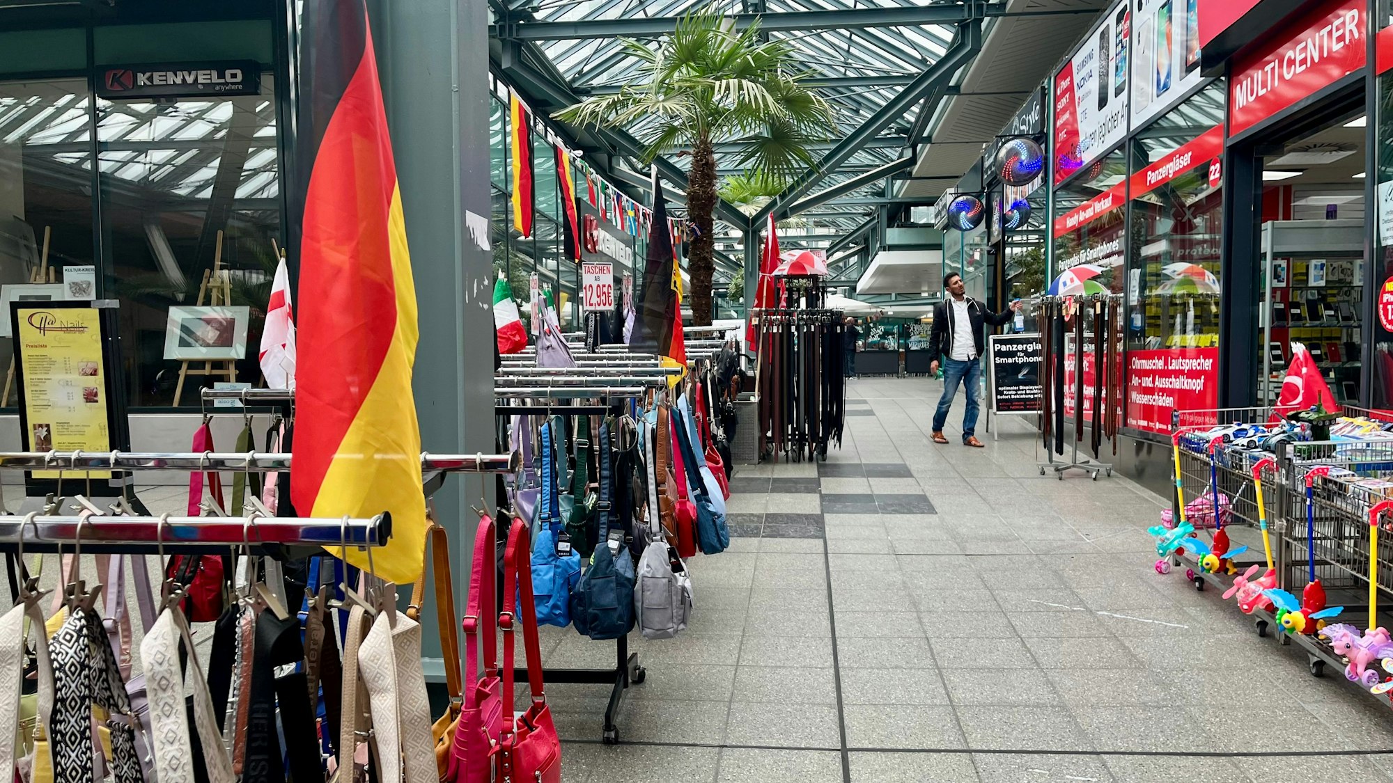 Blick in Einkaufspassage