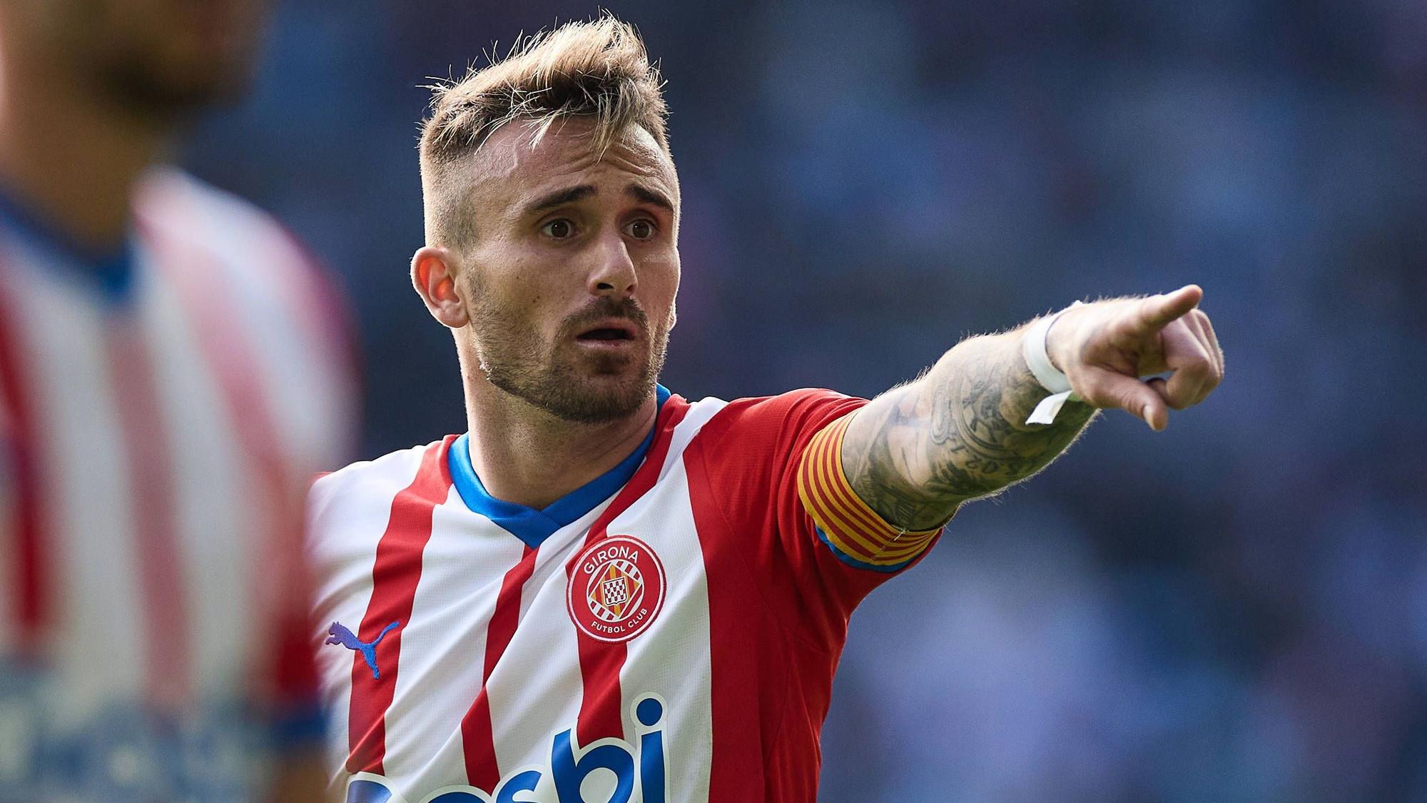 Aleix Garcia of Girona FC during the LaLiga EA Sports match between Celta de Vigo and Girona FC at Estadio de Balaidos on January 28, 2024 in Vigo, Spain. Photo by: Alvaro Medranda/ Panoramic FOOTBALL : Celta de Vigo vs Girona FC - LaLiga EA Sports - 28/01/2024 AlvaroMedranda/Panoramic PUBLICATIONxNOTxINxFRAxBEL