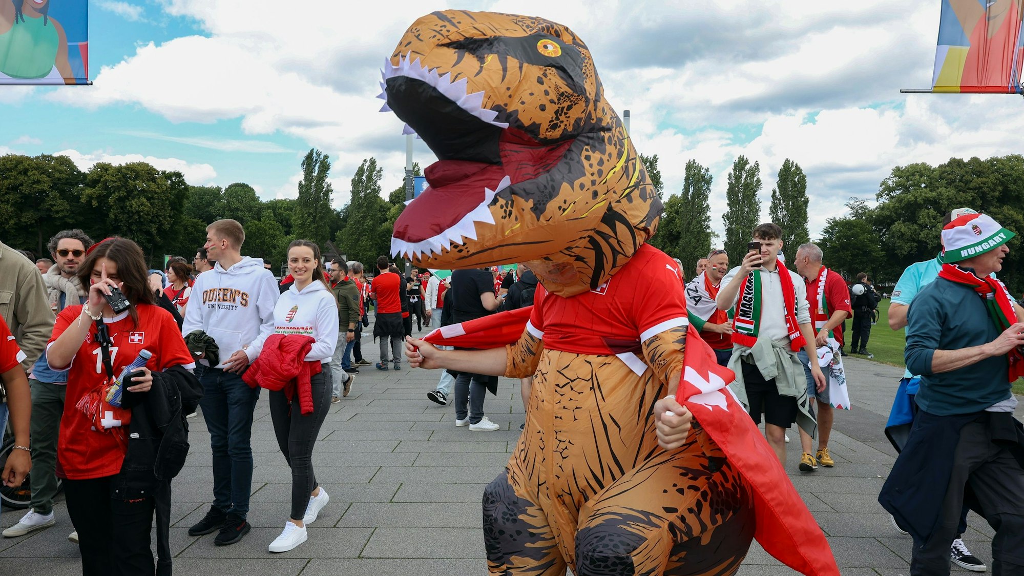 „Saurier“ Lukas aus der Schweiz.