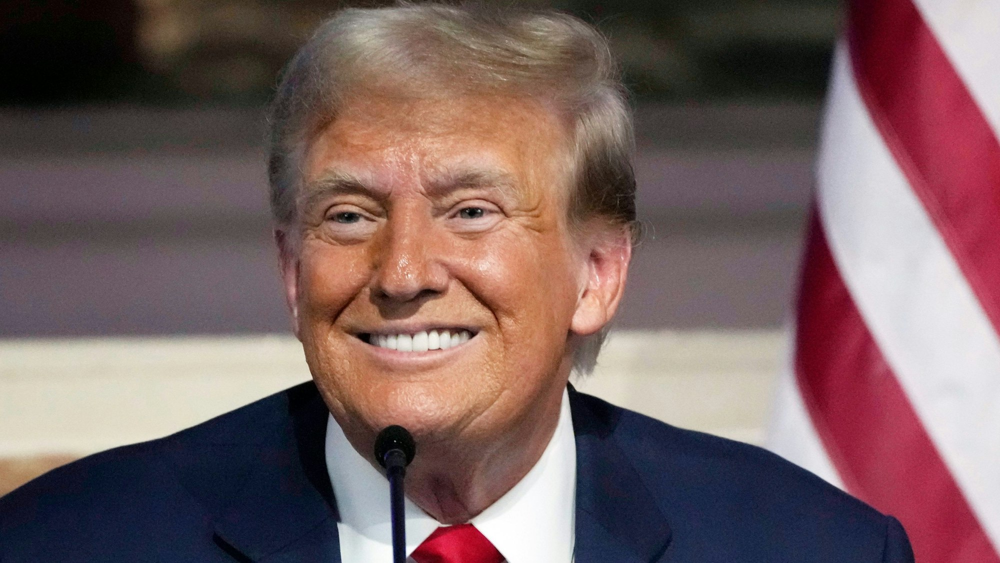 Donald Trump (Republikaner), ehemaliger Präsident der USA und US-Präsidentschaftsbewerber
