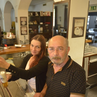 Das letzte Bier zapften Marcella und Franco Rizzuti schon vor einigen Wochen. Das Restaurant Ratskeller ist geschlossen.