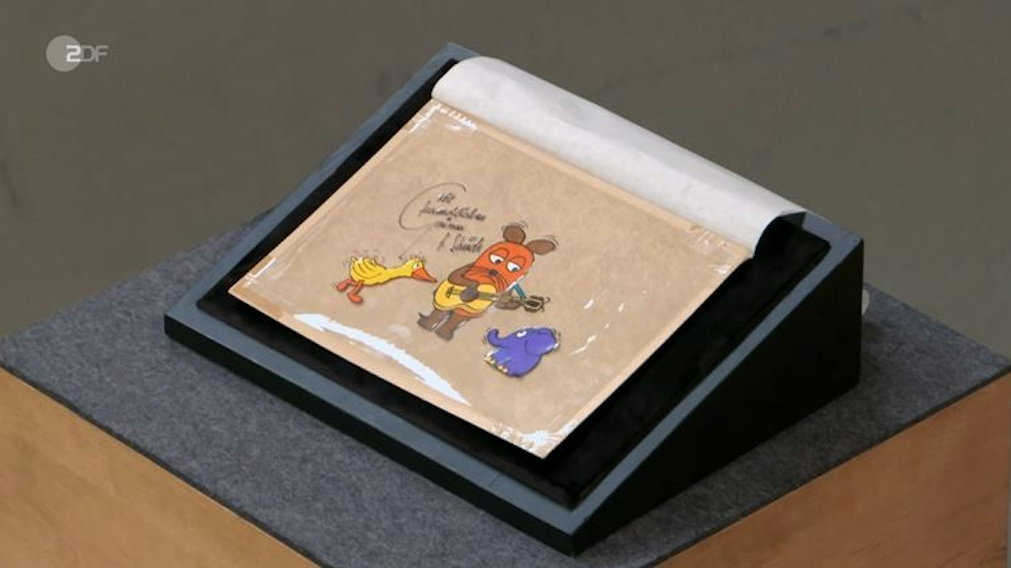 Die Phasenzeichnung von „Die Sendung mit der Maus“ bei „Bares für Rares“ im ZDF.