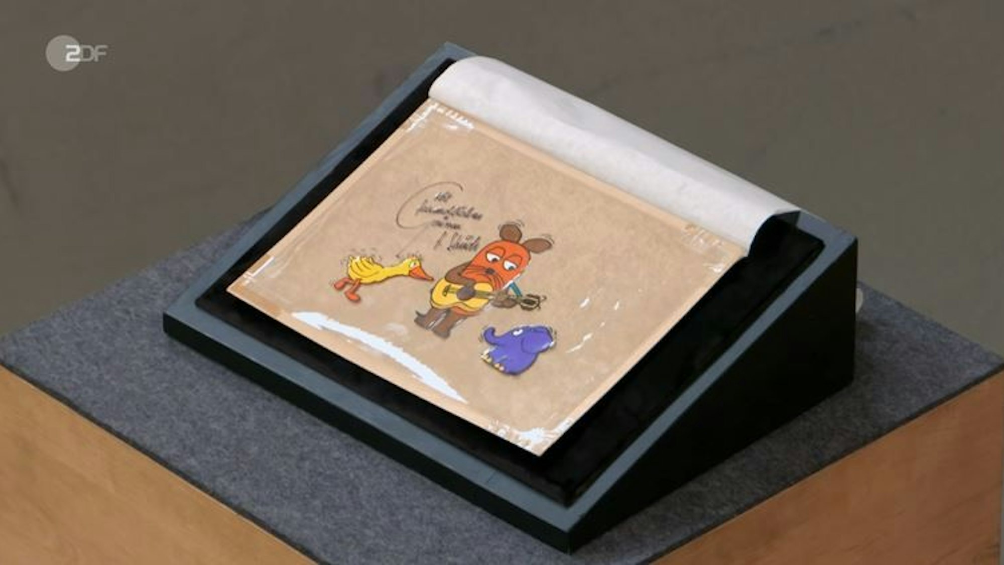 Die Phasenzeichnung von „Die Sendung mit der Maus“ bei „Bares für Rares“ im ZDF.