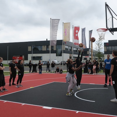 In Bickendorf gibt es einen neuen Streetball-Platz.