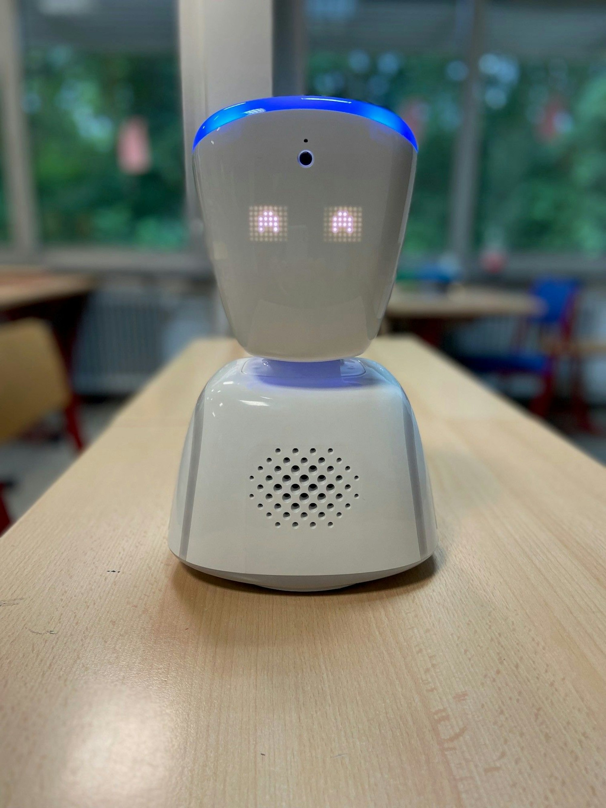 Auf dem Bild ist der Roboter im Einsatz zu sehen.