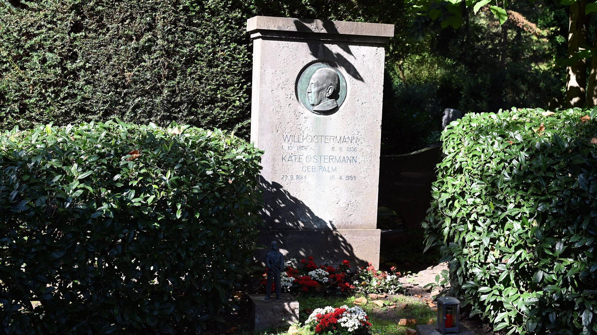 Das Grab von Wilhelm „Willi“ Ostermann.