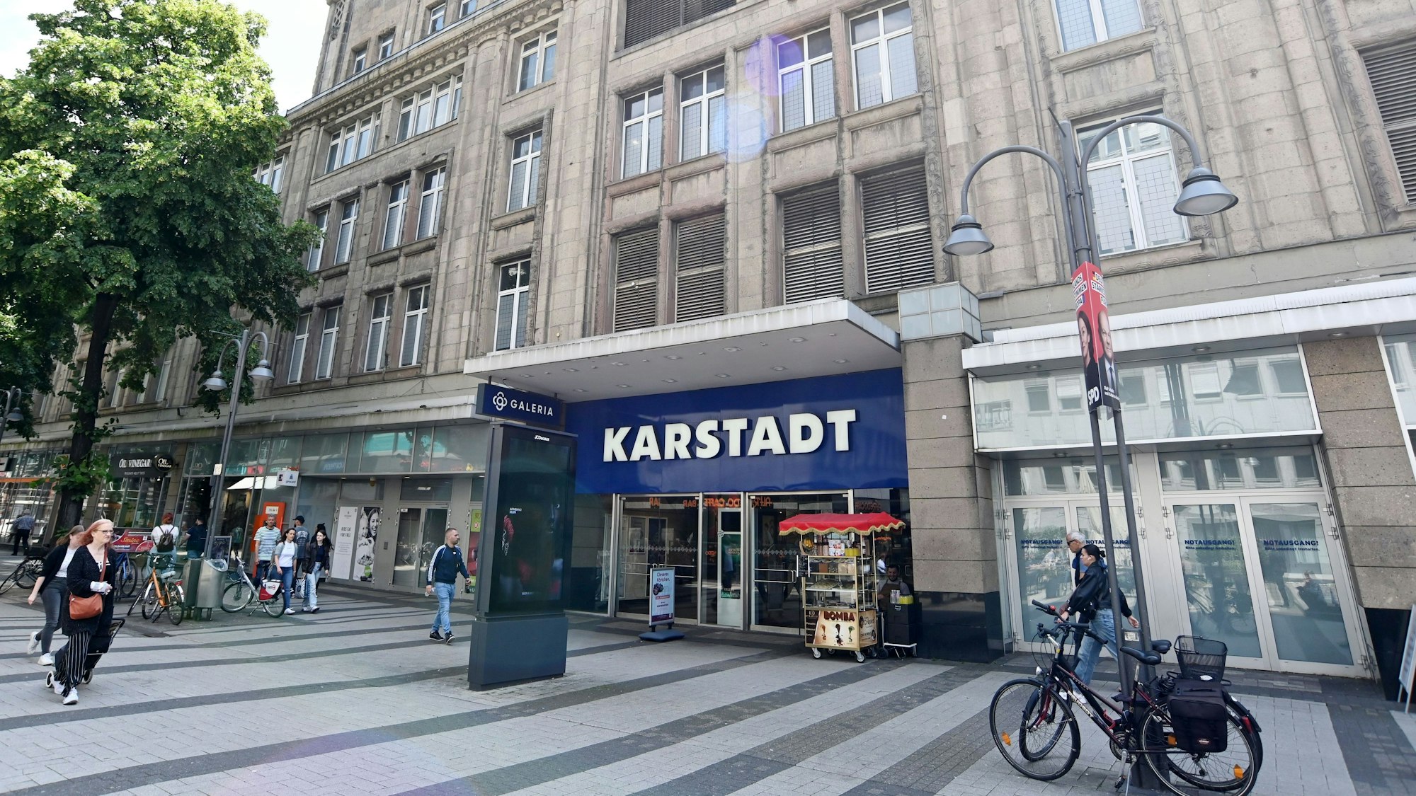 Die Galeria-Filiale auf der Breite Straße in Köln.