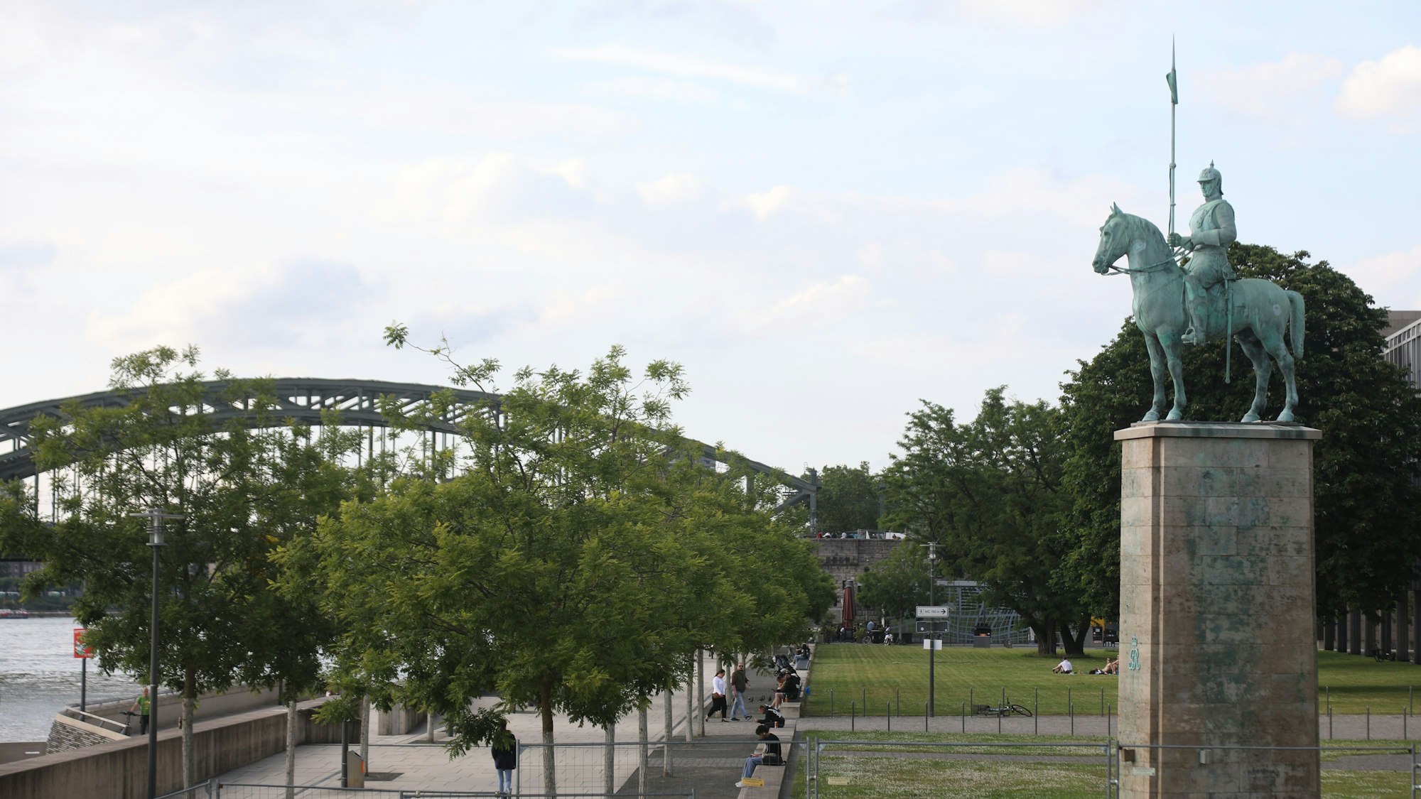 Denkmal des Kürassier-Regiments Nr. 8 in Köln-Deutz
