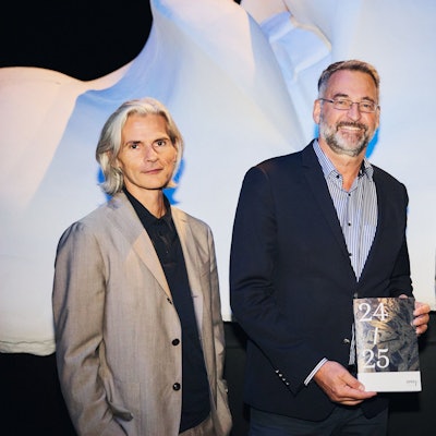 Stefan Charles (Beigeordneter für Kunst und Kultur), Hein Mulders (Intendant Oper Köln), Philippe Manoury (Komponist "Die letzten Tage der Menschheit")