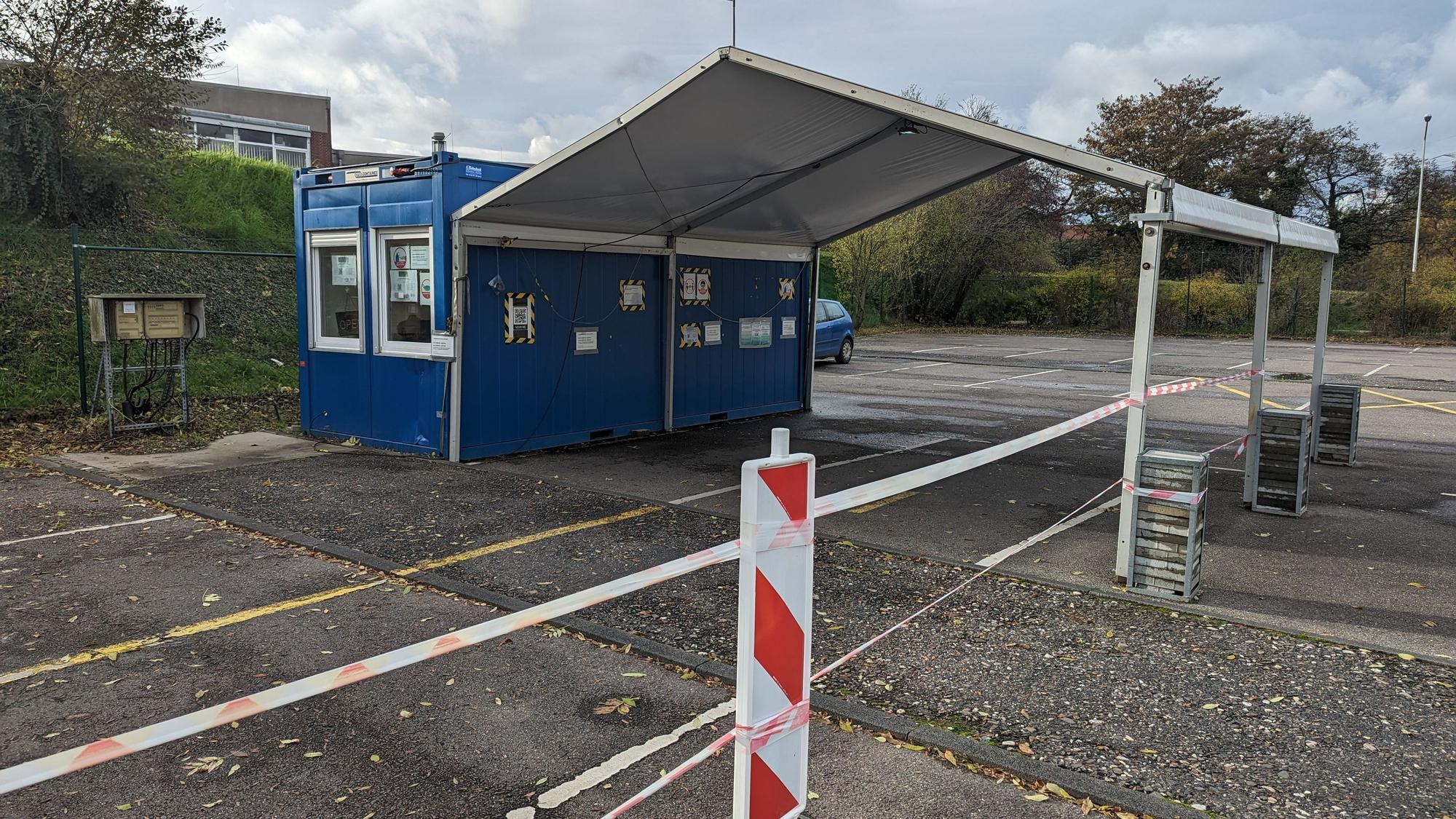 Die Teststelle am Chemiepark Knapsack in Hürth wurde ebenfalls von Implura Medical betrieben – und im November 2022 geschlossen.