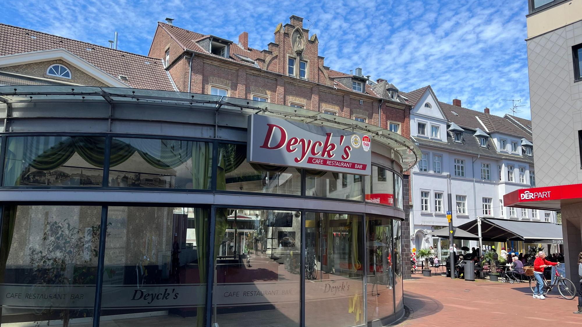 Deycks in Opladen steht leer.
