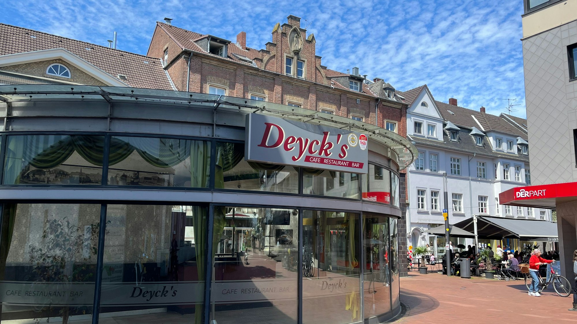 Deycks in Opladen steht leer.