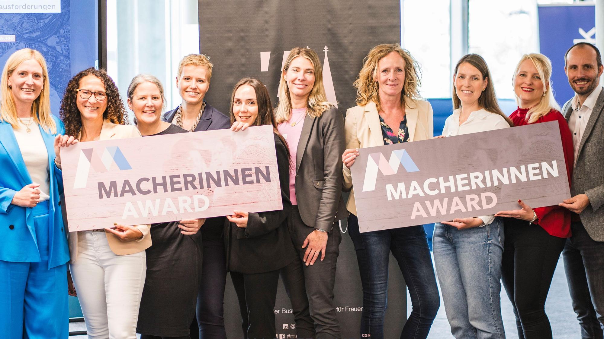 Die Kölner Regionalmedien und das „Macherinnen“-Business-Netzwerk haben den Preis ins Leben gerufen.