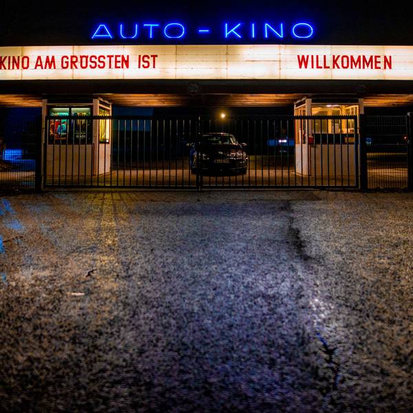 Blick auf den Eingang zum Autokino Porz. (Archivbild)