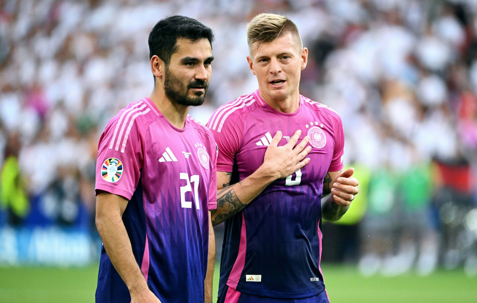 İlkay Gündoğan und Toni Kroos führten auch gegen Ungarn glänzend Regie.