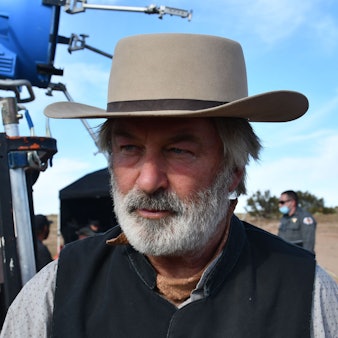 Santa Fe: Alec Baldwin am „Rust“-Set (Archivbild vom April 2022). Dort löste sich ein tödlicher Schuss.