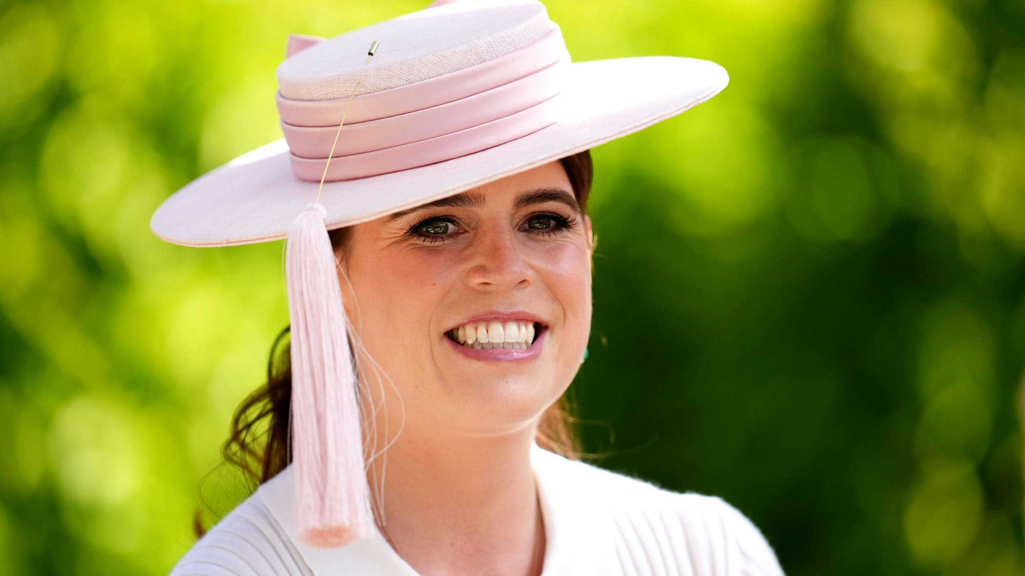 Prinzessin Eugenie ist am zweiten Tag der Royal-Ascot-Rennwoche an der Pferderennbahn von Ascot.