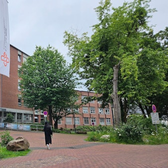 Das Bergheimer Krankenhaus.